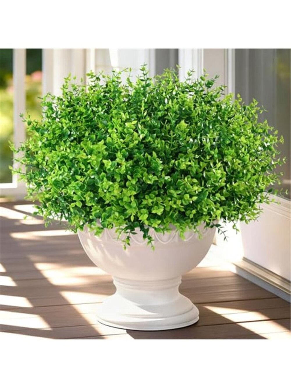 UV Resistant Artificial Outdoor Flowers Faux Plants Garden Porch Decor Set